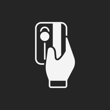 Finans kredi kartı simgesi