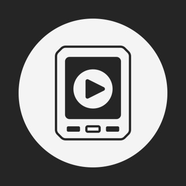 cep telefonu player simgesi