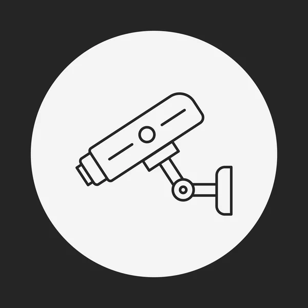 Ikone der Videokamera — Stockvektor