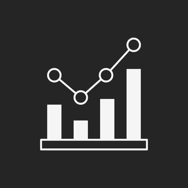 Icône du stock financier — Image vectorielle