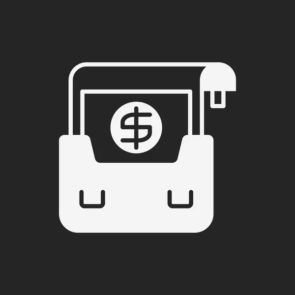 Значок финансового символа — стоковый вектор