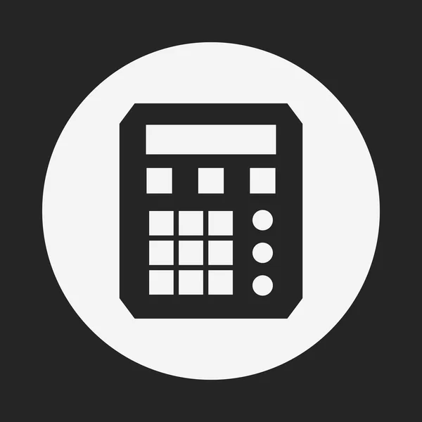 Financiële bank ATM-pictogram — Stockvector