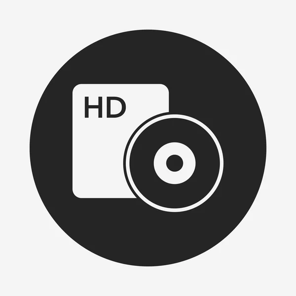 DVD-Symbol — Stockvektor