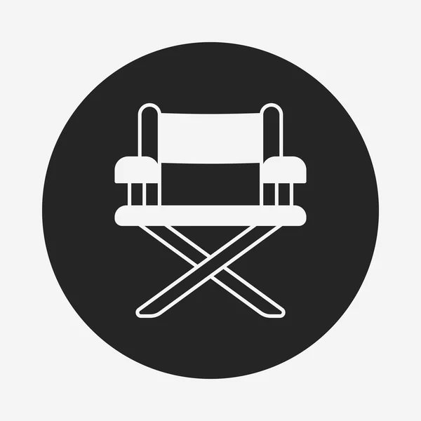 Directeur stoel pictogram — Stockvector