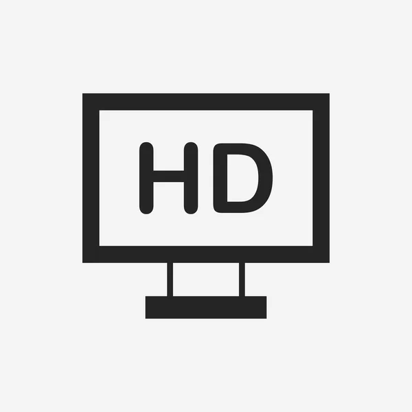 Icono de TV — Vector de stock