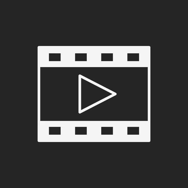 Video Tape pictogram — Stockvector