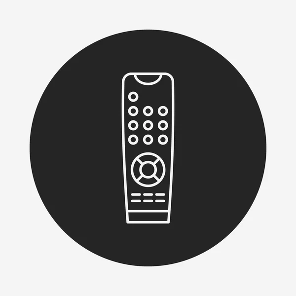 Icono de control remoto — Vector de stock