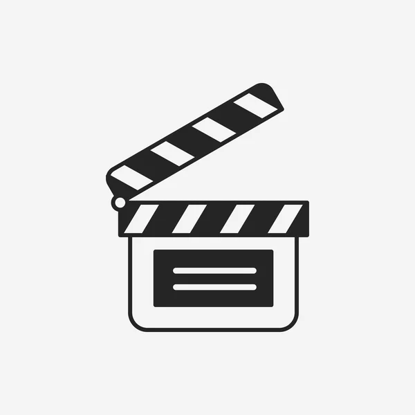 Clapboard icono — Vector de stock