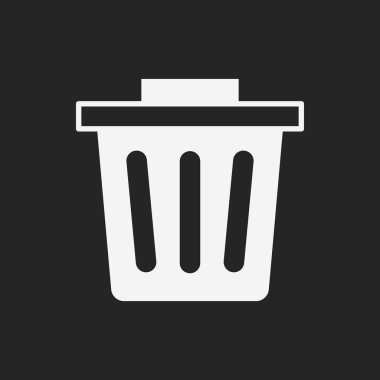 çöp kutusu simgesini