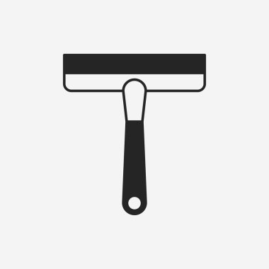 Temizlik fırça simgesini