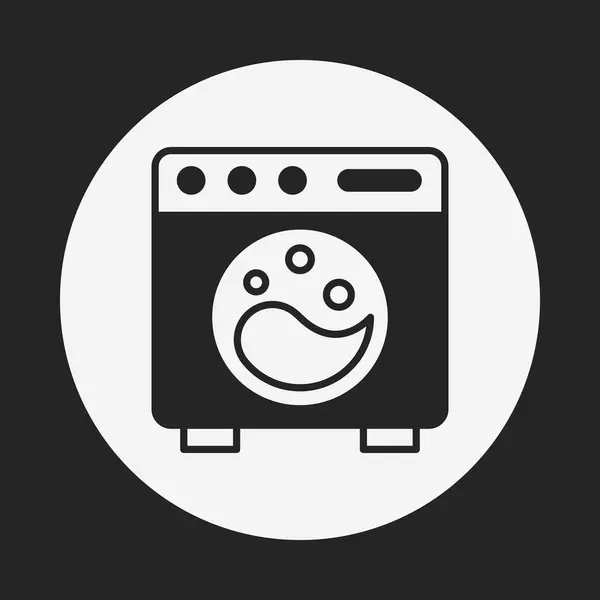 Icona della lavatrice — Vettoriale Stock