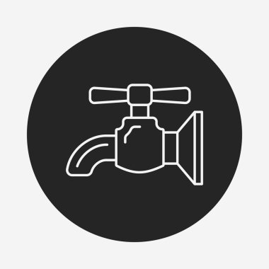 Musluk satırı simgesi