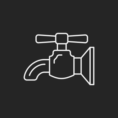 Musluk satırı simgesi