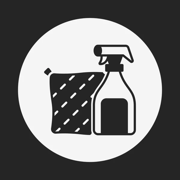 Waschmittel-Ikone — Stockvektor