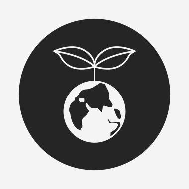 çevre koruma kavramı korumak bizim gezegen simgesi