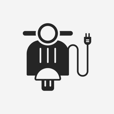 çevre koruma kavramı yeşil motorlu bisiklet simgesi