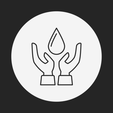 çevre koruma kavramı korunması su satırı simgesi