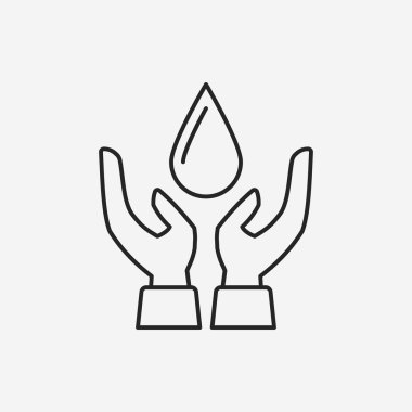 çevre koruma kavramı korunması su satırı simgesi