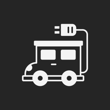 çevre koruma kavramı yeşil araba simgesi