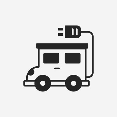 çevre koruma kavramı yeşil araba simgesi