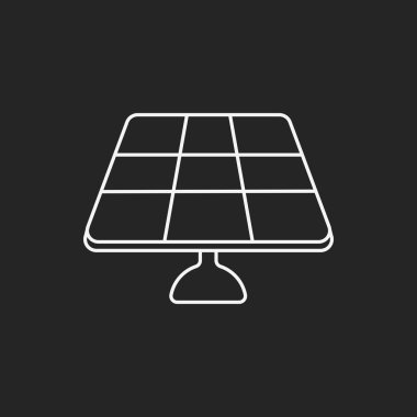 çevre koruma kavramı güneş enerjisi satırı simgesi