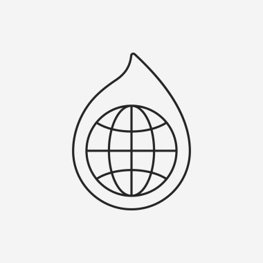 çevre koruma kavramı korunması su satırı simgesi