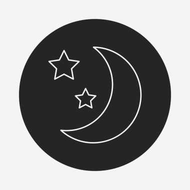 Uzay ay satırı simgesi