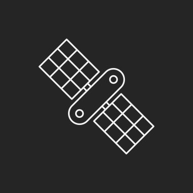 Uzay uydu satırı simgesi