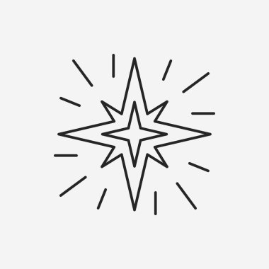 Uzay yıldız satırı simgesi