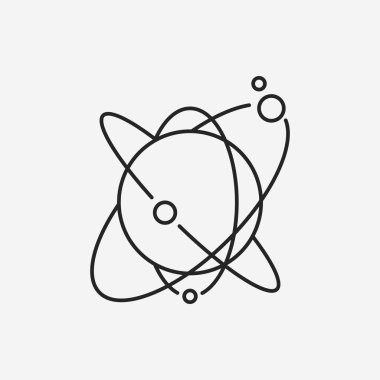 Uzay gezegen satırı simgesi