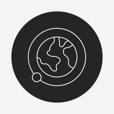 Boşluk dünya satırı simgesi