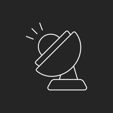 Uzay uydu satırı simgesi