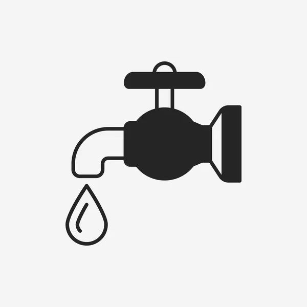 Environmental protection concept conserve water icon — Stock Vector