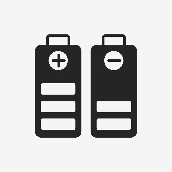 Umweltschutzkonzept Batterie-Symbol — Stockvektor