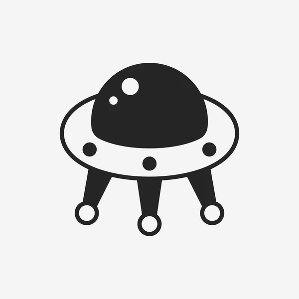 Space UFO icon — Stock Vector