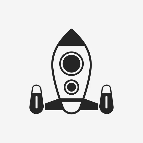 Spaceship icon — Stock Vector