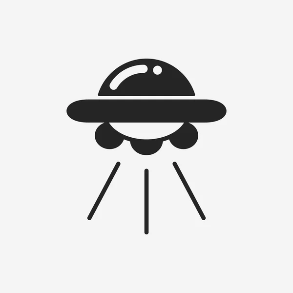 Space UFO icon — Stock Vector