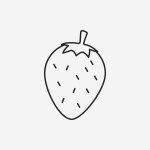 いちご果物アイコン ストックベクター C Vectorchef