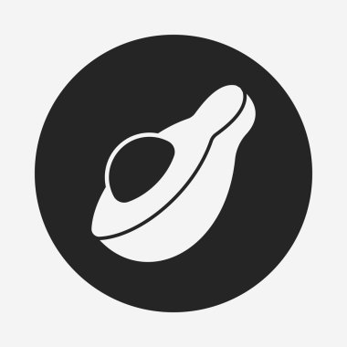 Avokado meyve simgesi