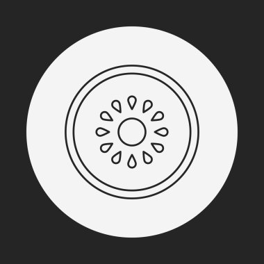 meyve kivi satırı simgesi