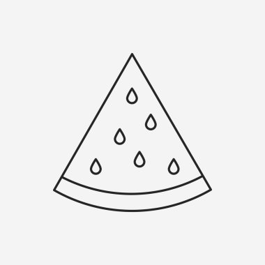 meyve karpuz satırı simgesi