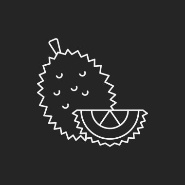 Durian meyve çizgisi simgesi