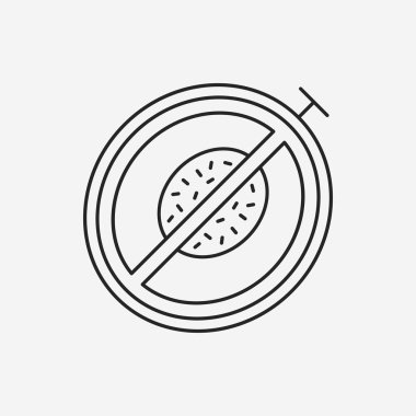 meyveler kavun satırı simgesi