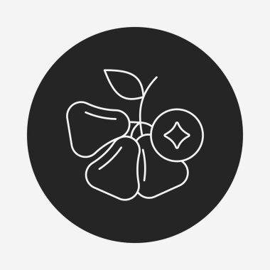 meyve balmumu-elma satırı simgesi