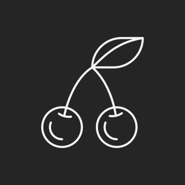 meyve kiraz satırı simgesi