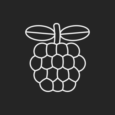 meyve üzüm satırı simgesi