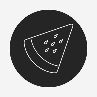 meyve karpuz satırı simgesi