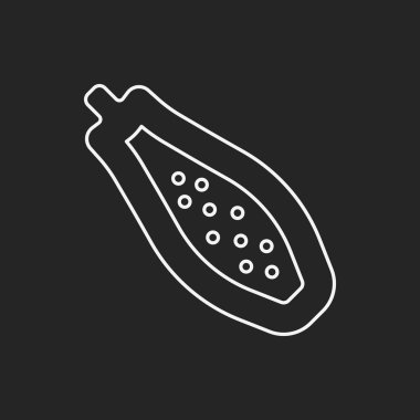 meyve papaya satırı simgesi