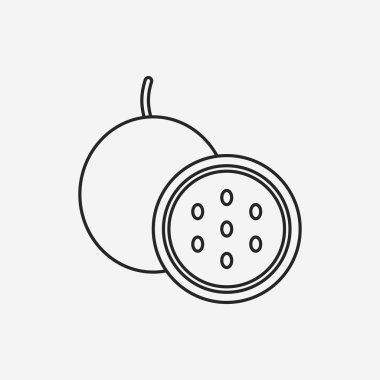 tutku meyve satırı simgesi