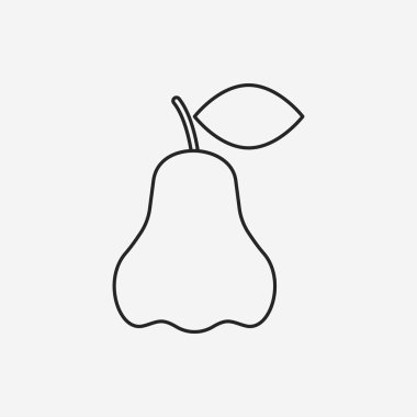 meyveler armut satırı simgesi